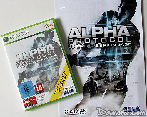 Alpha Protocol sur Xbox 360