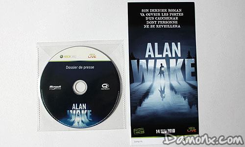 Dossier de Presse Alan Wake sur Xbox 360