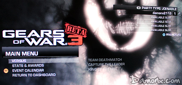 Bêta Multi-joueurs Gears of War 3