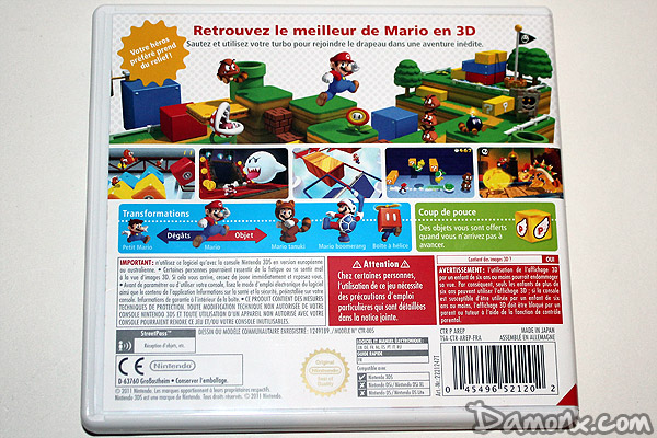 Super Mario 3D Land sur Nintendo 3DS