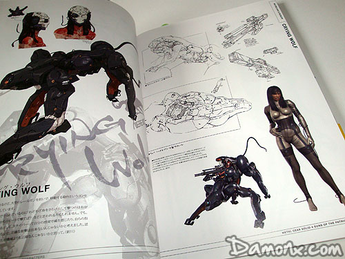 Artbook Metal Metal Gear Solid 4