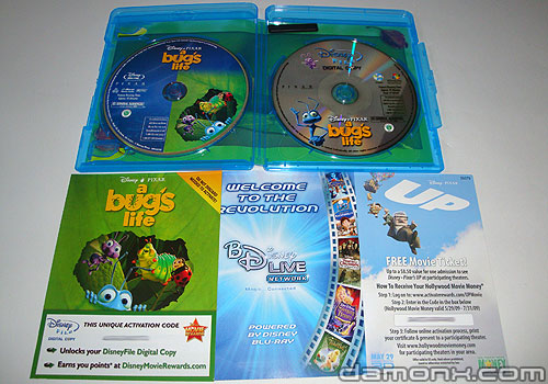 Blu Ray Pixar 1001 Pattes