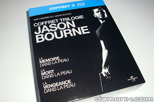 Coffret Blu Ray Jason Bourne