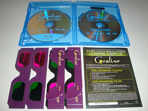 Blu Ray Coraline Edition Collector