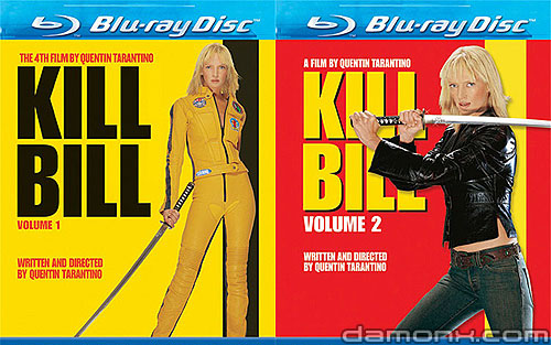 Blu Ray Kill Bill Volume 1 et 2 