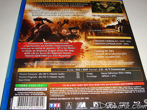 Blu Ray Les Seigneurs de Guerre