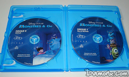 Blu Ray Monstres et Cie
