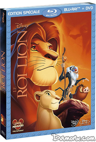 Blu Ray Disney Le Roi Lion