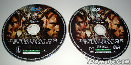 Blu Ray Terminator Salvation Edition Limitée Moto
