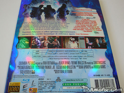 Blu Ray Australia et Ghostbusters