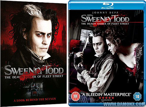 Sweeney Todd Blu Ray UK
