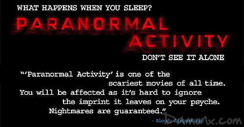 Critique Paranormal Activity