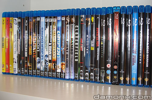 Collection Blu Ray Décembre 2008