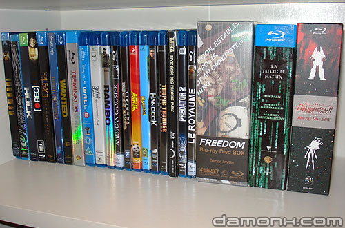 Collection Blu Ray Décembre 2008