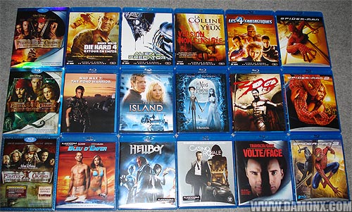 Collection Blu Ray février 2008