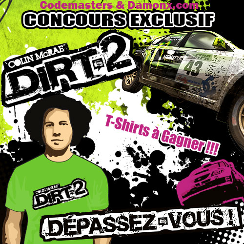 Double Concours Exclusif - Colin McRae Dirt 2