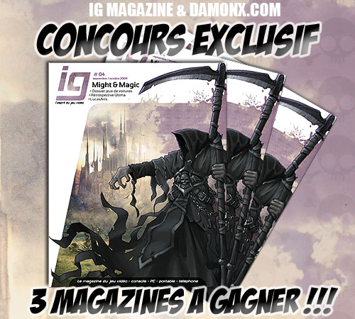 Concours Exclusif - 3X IG Magazine #4 à Gagner