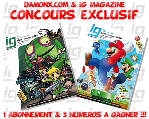 Concours Exclu - 3X IG Magazine #5 + Abonnement à Gagner