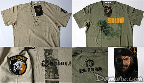 Concours Exclusif 2 T-shirts Metal Gear Solid à Gagner