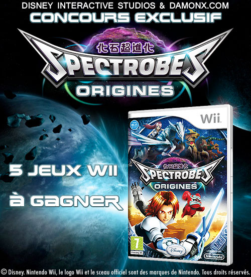 Concours Exclusif Spectrobes 5 Jeux Wii à Gagner !