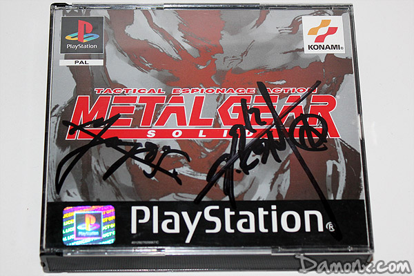 [Dédicaces] Hideo Kojima et Yoji Shinkawa (Metal Gear 25th Anniversary)