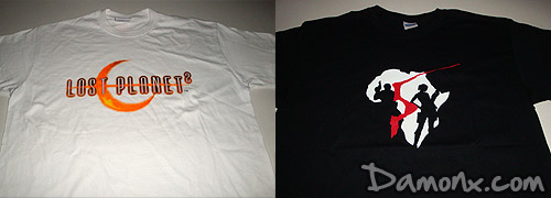 Goodies et T-Shirts du Micromania Game Show 2009