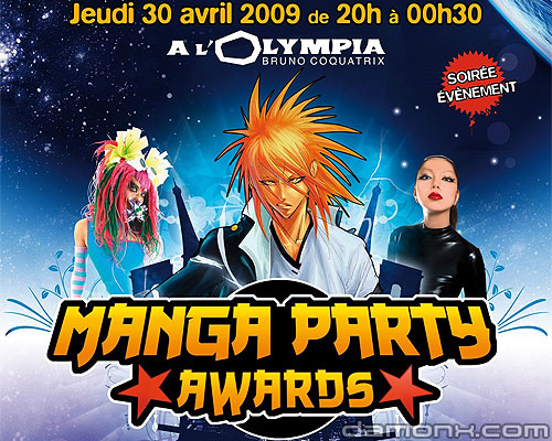 Soirée Manga Party Awards