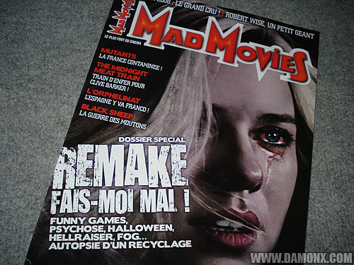 [Arrivage] Mad Movie Mars 2008