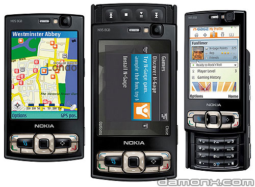 Téléphone Portable Nokia N95 8gb