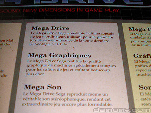 Console Sega Megadrive 1