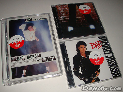 Albums et DVD Concert Michael Jackson