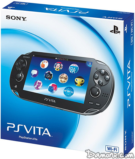 Console PS Vita WiFi Crystal Black (Japonaise)
