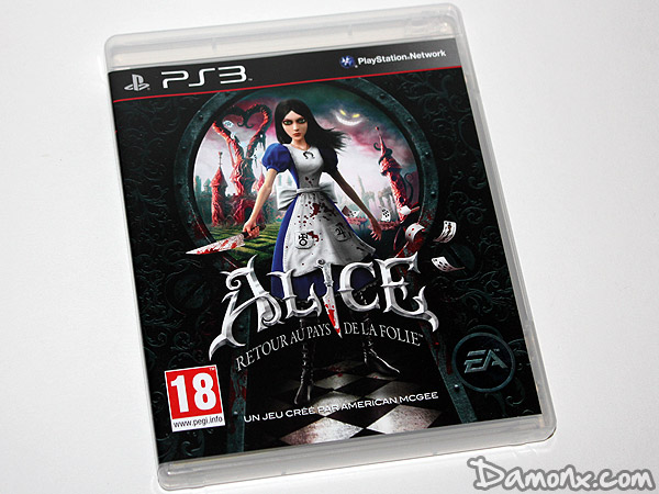 Alice : Retour au Pays de la Folie sur PS3