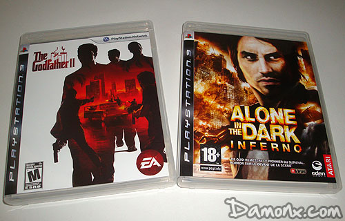 Le Parrain 2 et Alone in The Dark sur PS3