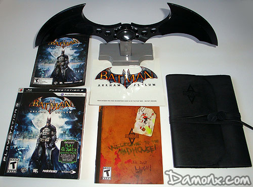 Déballage Batman Arkham Asylum Edition Collector PS3