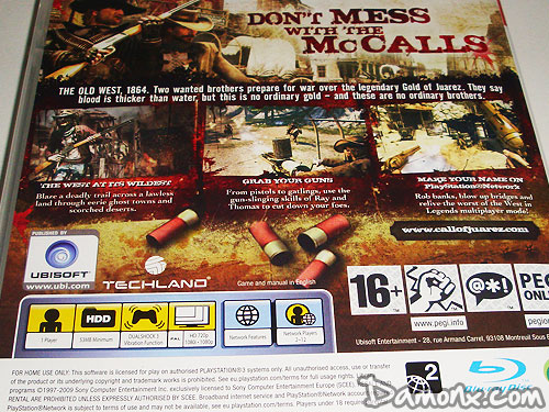 Call of Juarez : Bound in Blood sur PS3
