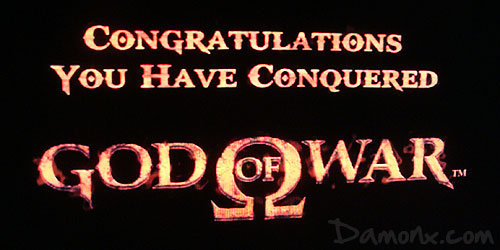 GOW Collection : God of War PS3 Terminé