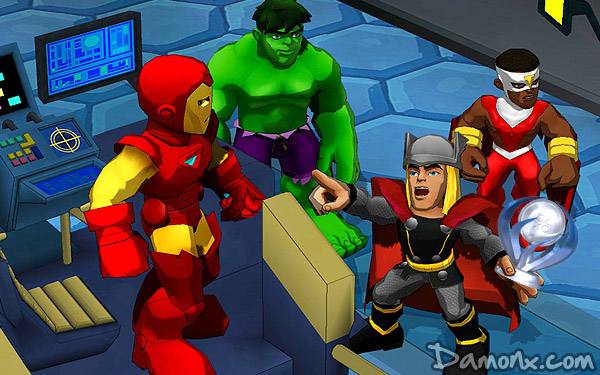 72e Trophée Platine : Marvel Super Hero Squad : Comic Combat