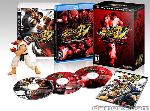 Street Fighter IV Versions Collector PS3 et Xbox 360
