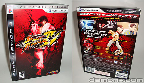 Street Fighter IV Collectors Edition sur PS3