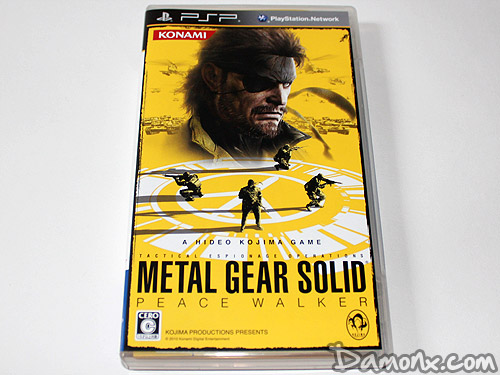Console PSP  Metal Gear Solid Peace Walker