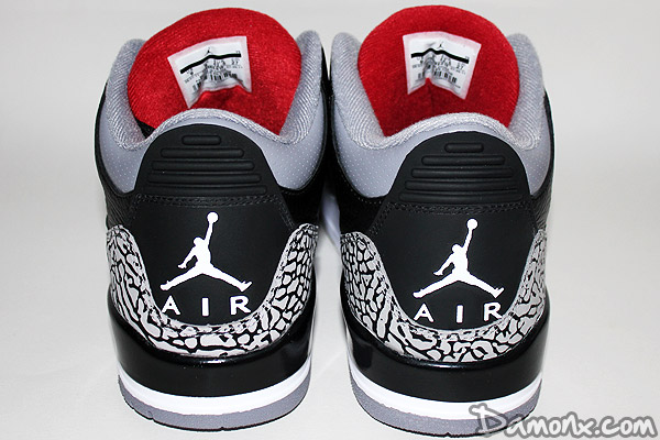 Sneakers - Air Jordan III (3) Black Cement