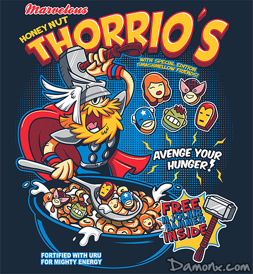[Commande] T-Shirt Limité « Thorrio’s » (Marvel Avengers)