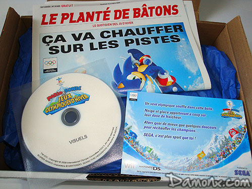 Kit Press Mario & Sonic aux JO d'Hiver