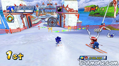 Test Mario & Sonic aux Jeux Olympiques sur Wii