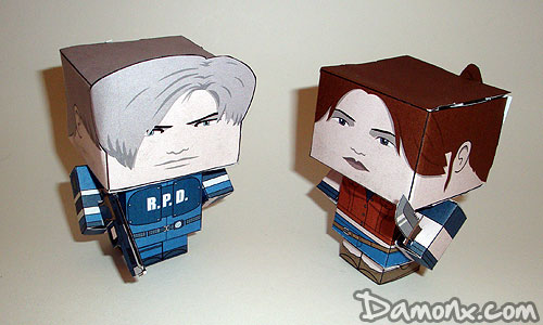 Paper Toys Resident Evil