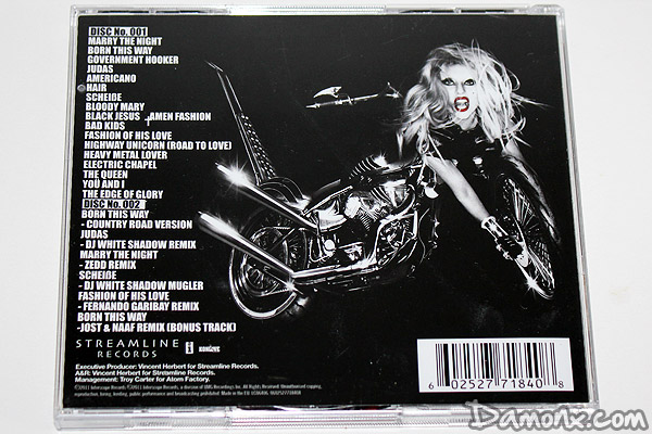 Lady Gaga Album Born This Way
