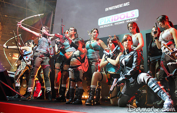 [Photos] Paris Games Weeks 2012 : Défilé Cosplay de Lara Croft