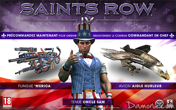 Pré-commande Saints Row IV sur PS3