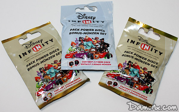 Disney Infinity Power Discs Exclusifs Peter Pan et Picsou